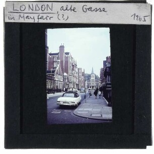 London, Aldford Street (GC 51.5088, -0.1524),London, Grosvenor Chapel (GC 51.5090, -0.1512)