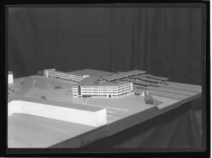 Heidelberg, Modell des neuen Hauptbahnhofs