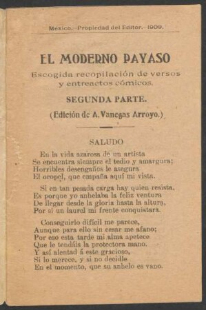 Saludo.