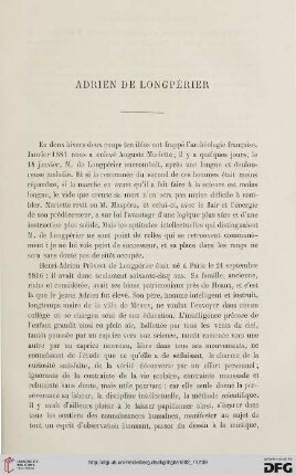 2. Pér. 25.1882: Adrien de Longpérier