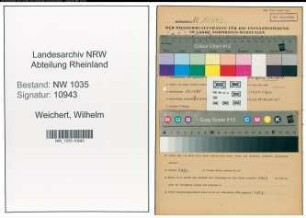 Entnazifizierung Wilhelm Weichert , geb. 24.12.1898 (Hauer)
