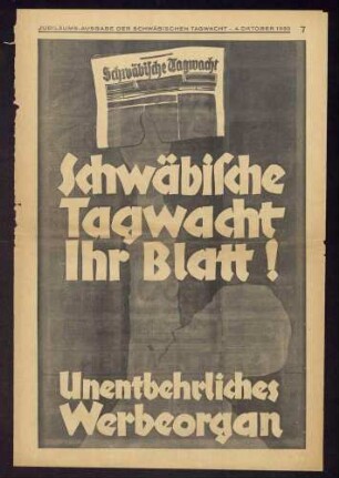 40. Jubiläum der Schwäbischen Tagwacht