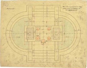 Pfann, Paul; Aschaffenburg; Ludwigsbrunnen - Lageplan