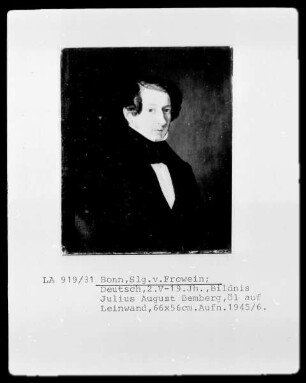 Bildnis Julius August Bemberg