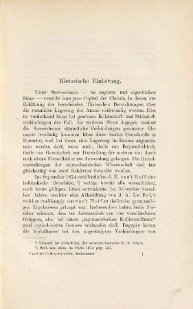 Stereochemie