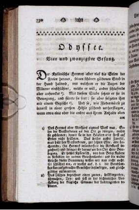 Odyssee. Vier und zwanzigster Gesang.