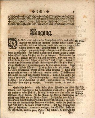 Frag: Ob die Catholische Geistlichkeit Von Den Herrn Protestanten Mit Recht verachtet werde?