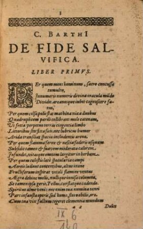 De fide salvifica libri II. De constantia libri II.