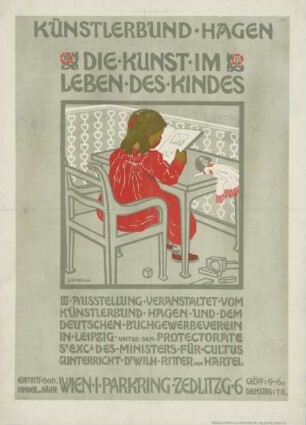 Die Kunst im Leben des Kindes. III. Ausstellung Künstlerbund Hagen