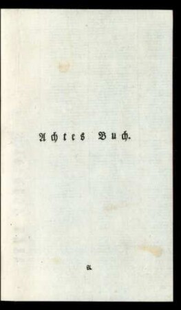 Achtes Buch