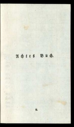 Achtes Buch