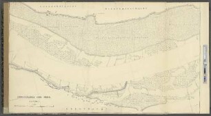 Stromkarte der Elbe. Section I. : Obermarschacht. Niedermarschacht. Geesthacht.