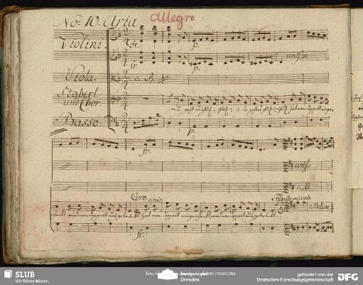 No. 10 Aria: "Da geht es Gluck Gluck Gluck"