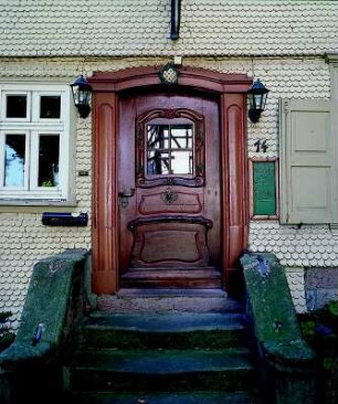 Wohnhaus; Lauterbach, Am Graben 14