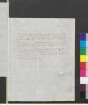 Brief von Sander, Johann Daniel an Goethe, Johann Wolfgang von