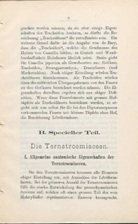 B. Specieller Teil.