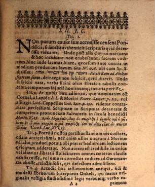 Diatribe Philologica De Colloqvio Kaini & Abelis : Ad Gen. C. IV. v. 8.
