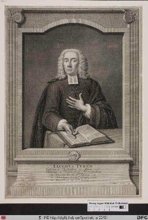 Bildnis Jacobus Tyken