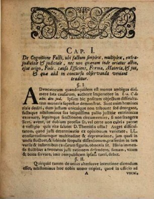 Diss. inaug. exhibens singulares observationes circa processum, praecipue Camerae imperialis ...