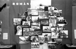 Freiburg: Hotel Europäischer Hof; rumänische Ausstellung; Rumänien-Fotomontage