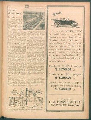 El país de la utopía : La ciudad camino