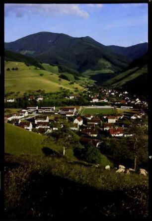Münstertal, Untermünstertal: Belchen und Untermünstertal