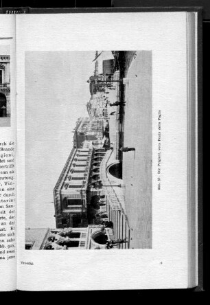 Abb. 57. Die Prigioni, vorn Ponte della Paglia