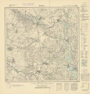 2360 (alte Nr.: 968) Labenz, Meßtischblatt (4cm - Karte)