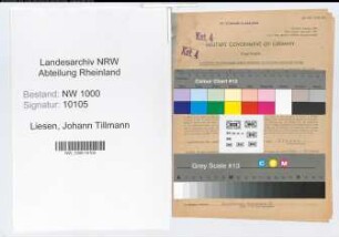 Entnazifizierung Johann Tillmann Liesen, geb. 08.02.1907 (Feuerwehrmann)