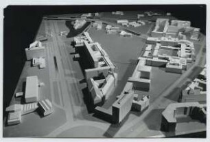 Technische Universität Berlin Ideenwettbewerb zum Ausbau des Stammgeländes (?): Ansicht Ernst-Reuter-Platz