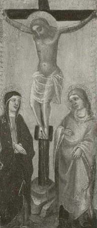Christus am Kreuz mit Maria und Johannes
