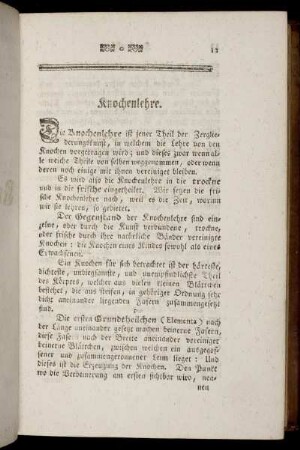 Knochenlehre. - Vom Siebbeine.