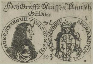 Bildnis des Heinrich VI. von Reussen Plauen