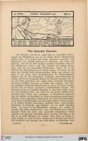 Von deutscher Literatur