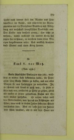 59. Karl V. vor Metz. (Nov. 1552.)