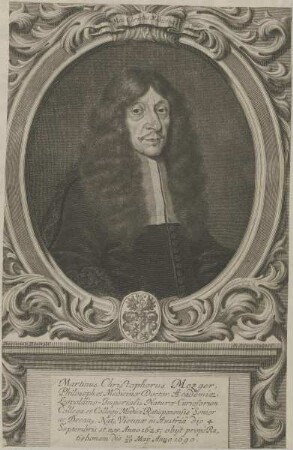 Bildnis des Martinus Christopherus Mezger