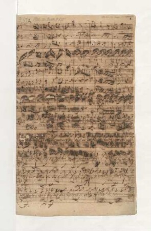 5. Recit[ativo] (T, Coro): Herr Zebaoth, Herr, unsrer Väter Gott