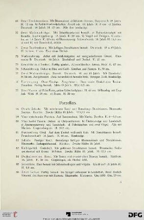 Porzellan (Nr. 78-102)