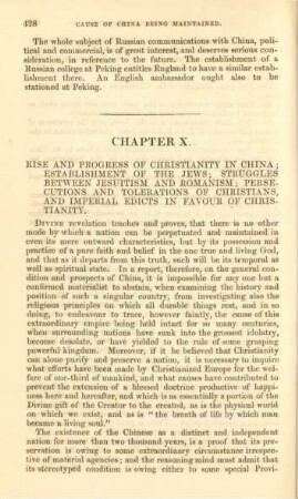 Chapter X. Rise and progress of christianity in China; ...