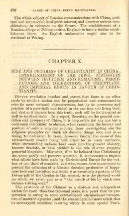 Chapter X. Rise and progress of christianity in China; ...