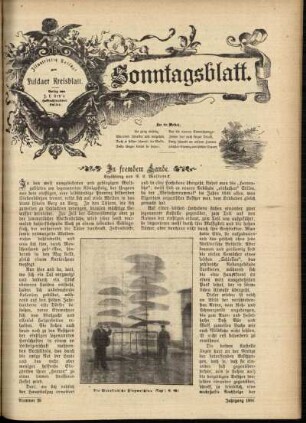 Ausgabe vom Sonntag, den 17. Mai 1908.