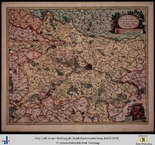 Comitatus Namurci emendata delineatio.