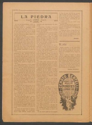 La piedra : Leyenda árabe