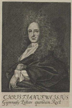 Bildnis des Christianus Weisius