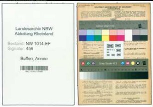 Entnazifizierung Aenne Buffen , geb. 26.03.1910 (Verkaeuferin)