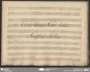 Coeur König und Coeur Dame. Excerpts - Mus.5454-F-500A : V (7), Coro, pf