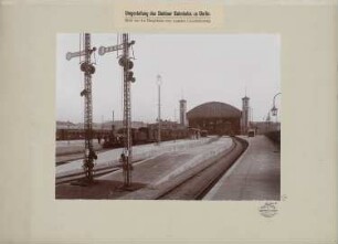 Umgestaltung des Stettiner Bahnhofs, Berlin: Blick auf die Gleishalle