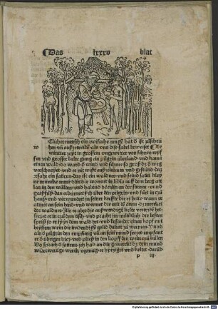Fabulae : Sammlung des Heinrich Steinhöwel