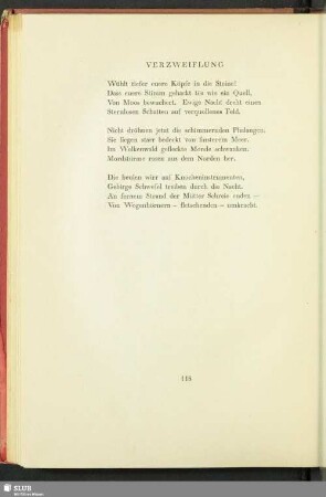 Verzweiflung