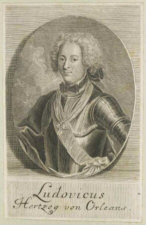 Bildnis des Ludovicus, Hertzog von Orleans